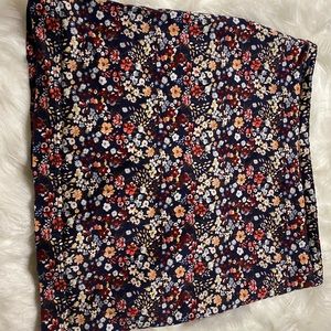 Hollister floral skirt